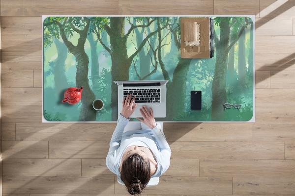 Sous main de bureau forêt Noire