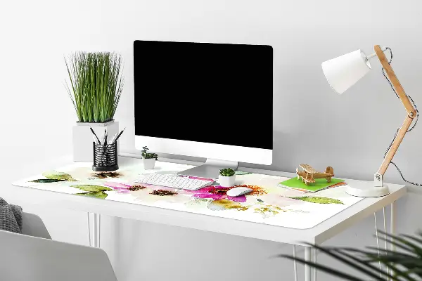 Sous-main bureau Bouquet de fleurs
