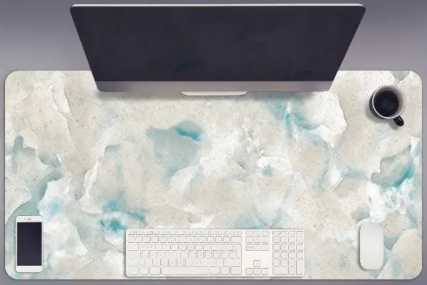 Sous-main bureau Abstraction de marbre