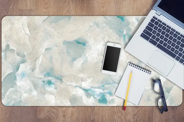 Sous-main bureau Abstraction de marbre