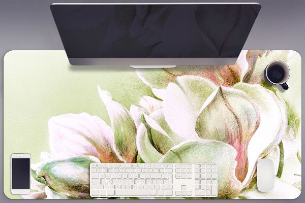 Tapis de bureau Fleurs de magnolia