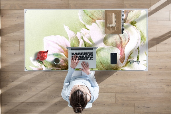 Tapis de bureau Fleurs de magnolia