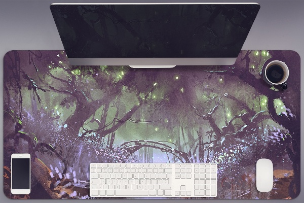 Sous main de bureau forêt Noire