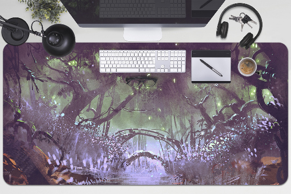 Sous main de bureau forêt Noire
