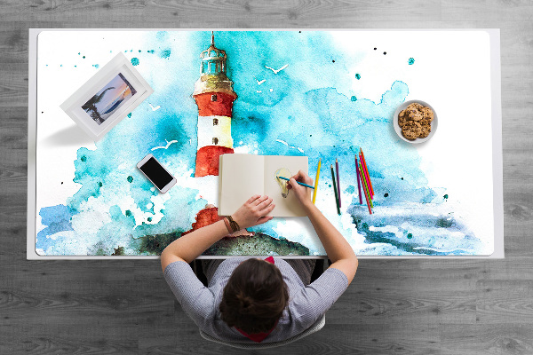 Tapis de bureau Phare