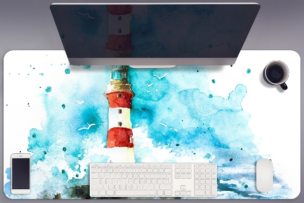 Tapis de bureau Phare