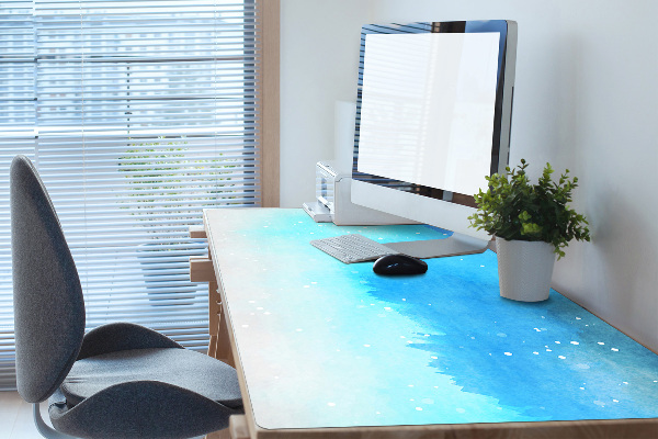 Sous-main bureau Ciel peint