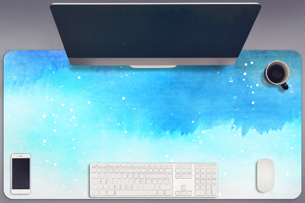 Sous-main bureau Ciel peint