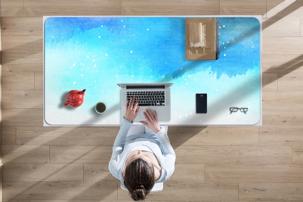 Sous-main bureau Ciel peint