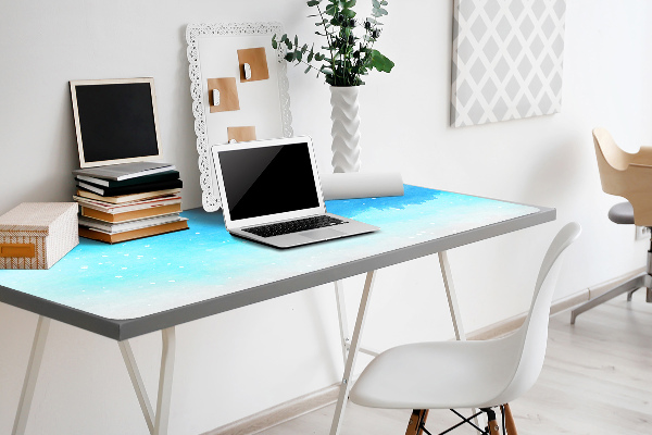 Sous-main bureau Ciel peint