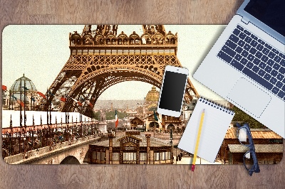 Sous-main bureau Tour rétro Eiffel