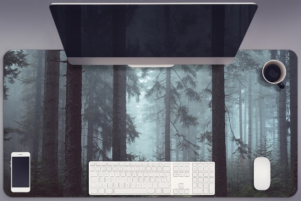 Sous main de bureau Forêt brumeuse