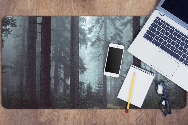 Sous main de bureau Forêt brumeuse