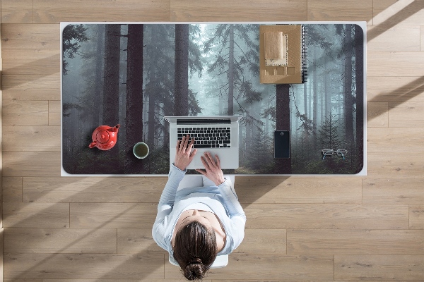 Sous main de bureau Forêt brumeuse