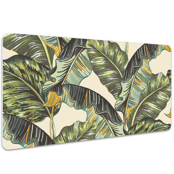 Protège bureau Feuilles tropicales