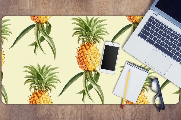 Tapis de bureau Ananas