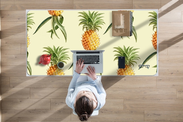 Tapis de bureau Ananas