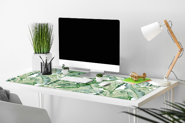 Sous-main bureau Feuilles de banane