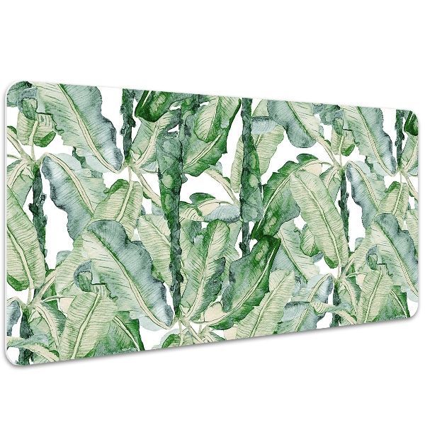 Sous-main bureau Feuilles de banane