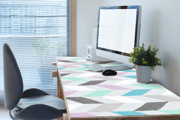 Protège bureau Tissu à Herringbone
