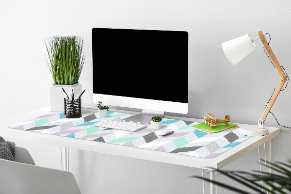 Protège bureau Tissu à Herringbone
