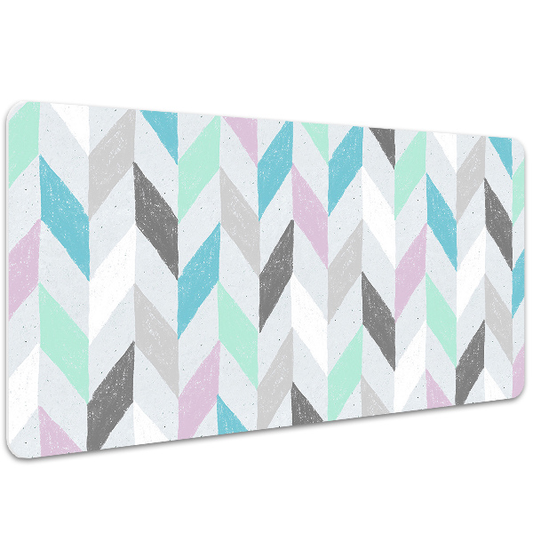 Protège bureau Tissu à Herringbone