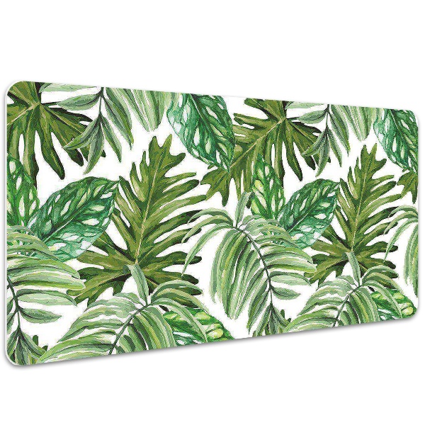 Protège bureau Feuilles tropicales