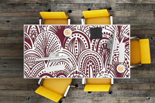 Sous main de bureau Motif hindou