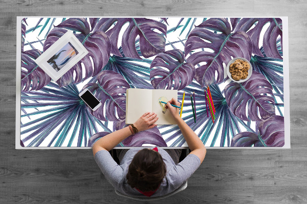 Tapis de bureau Feuilles de monstre