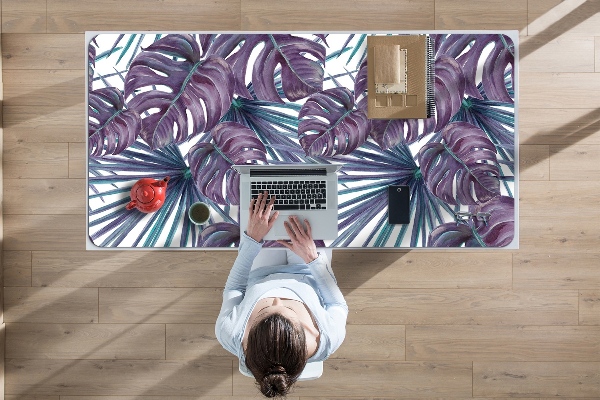 Tapis de bureau Feuilles de monstre