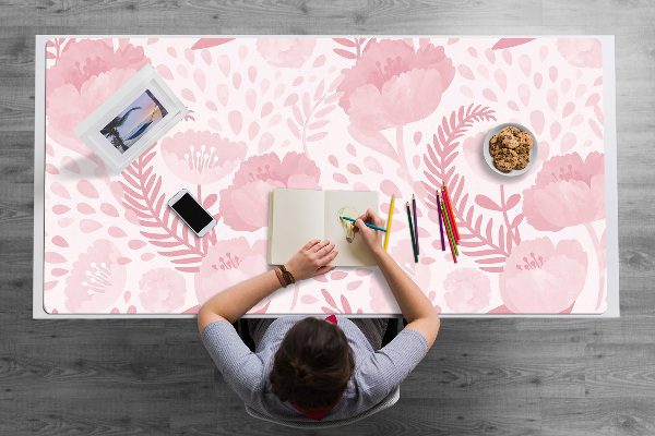 Sous main de bureau Rose maki