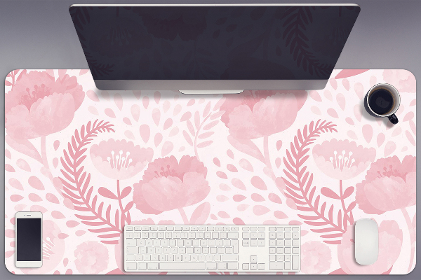 Sous main de bureau Rose maki