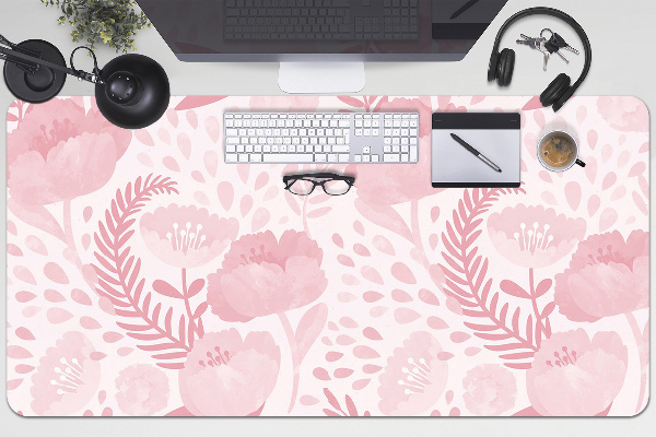 Sous main de bureau Rose maki