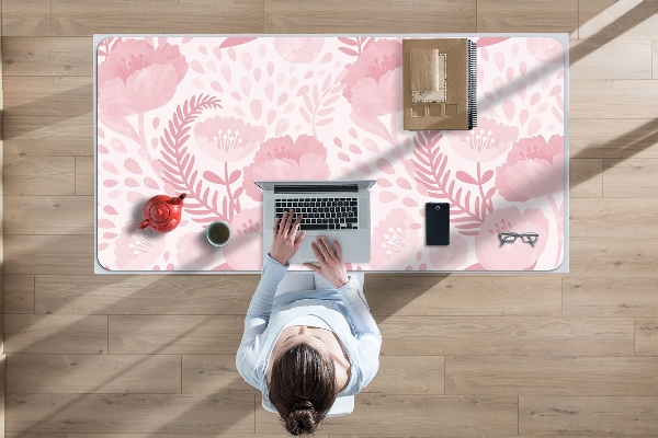Sous main de bureau Rose maki
