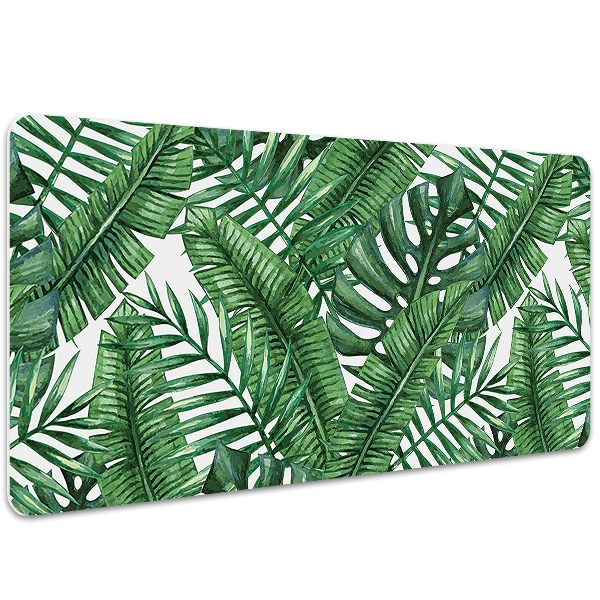 Protège bureau Feuilles tropicales