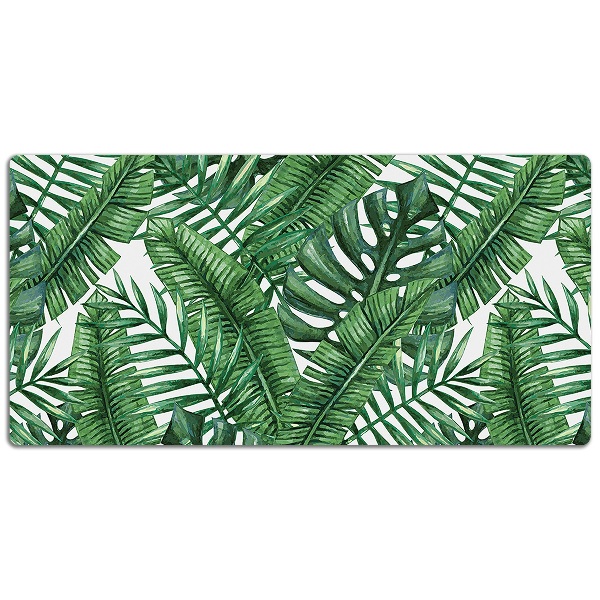 Protège bureau Feuilles tropicales
