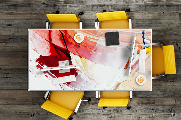 Sous main de bureau Taches de peinture