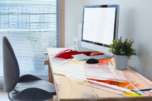 Sous main de bureau Taches de peinture