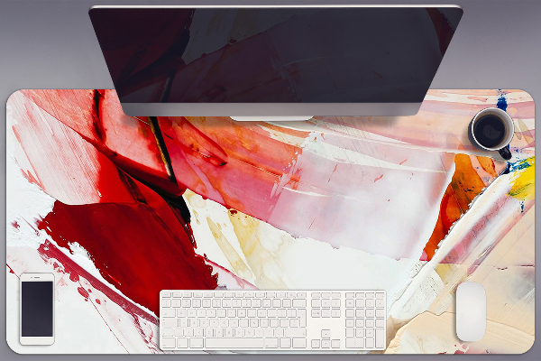 Sous main de bureau Taches de peinture