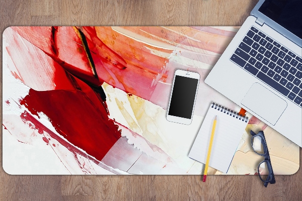 Sous main de bureau Taches de peinture