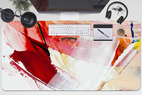 Sous main de bureau Taches de peinture