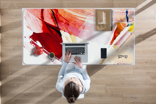 Sous main de bureau Taches de peinture