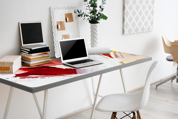 Sous main de bureau Taches de peinture
