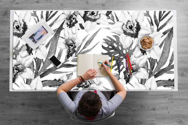 Tapis de bureau Feuilles et fleurs
