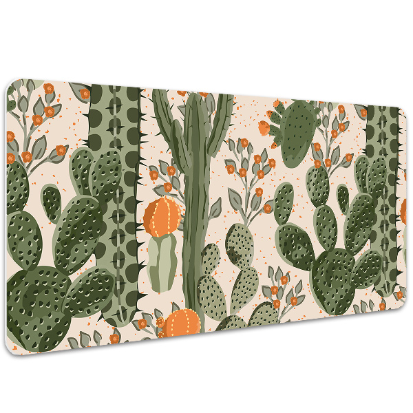Sous-main bureau Cactus orange