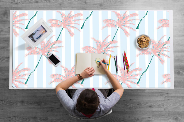 Sous-main bureau Feuilles de palmier