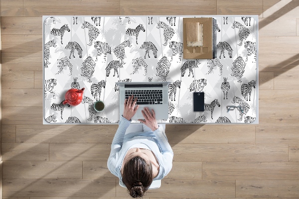 Tapis de bureau Tigres et zèbres