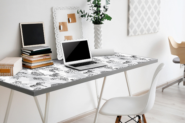 Tapis de bureau Tigres et zèbres
