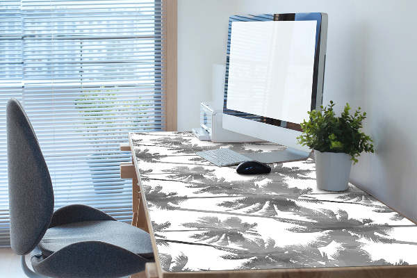 Sous main de bureau Palmier gris