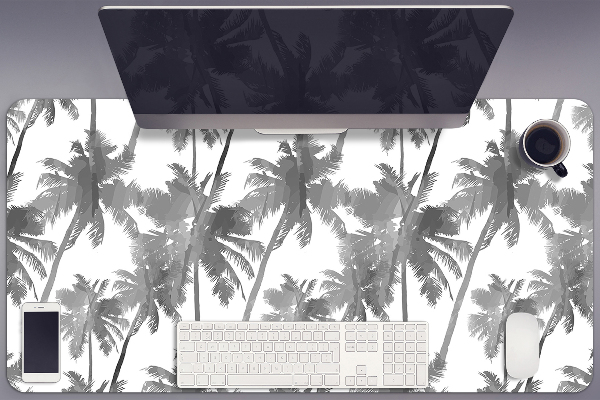 Sous main de bureau Palmier gris